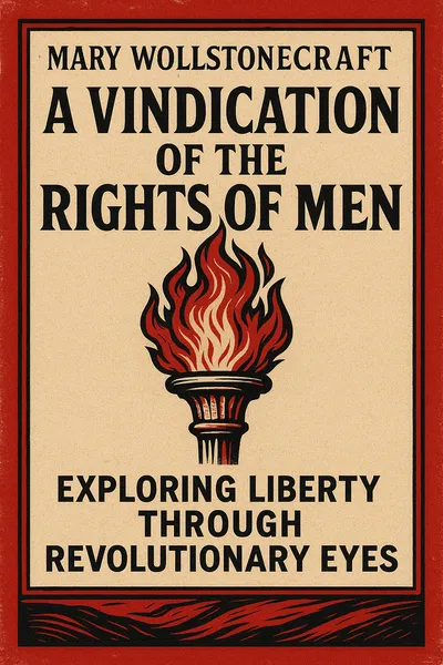 Cover of 'A vindication of the rights of men'