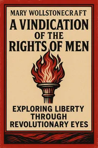 Cover of 'A vindication of the rights of men'